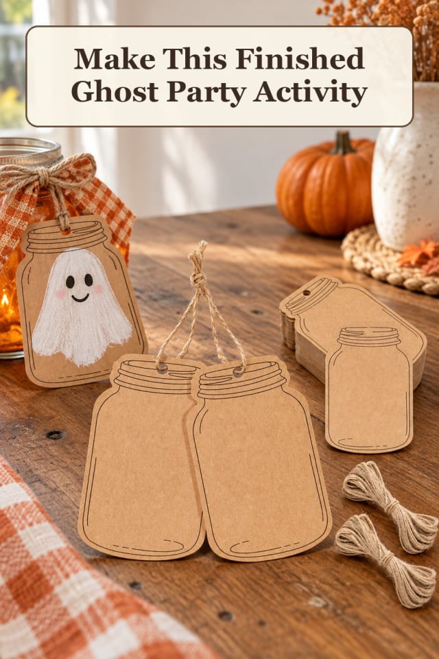 easy Halloween DIY decorations with Halloween party crafts and spooky kids activities for fall maker-lifestyle pin