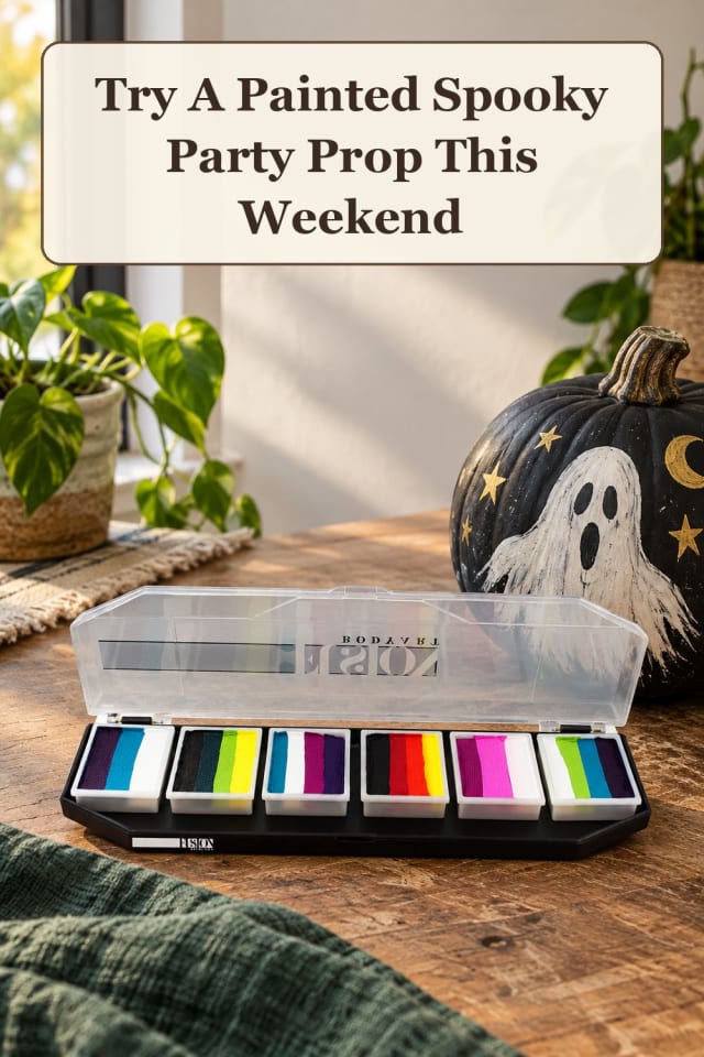 cozy Halloween DIY decorations with Halloween party crafts and spooky kids activities for fall maker-lifestyle pin