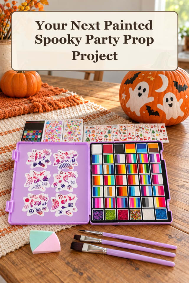 budget Halloween DIY decorations with DIY party decorations and Halloween party crafts at home maker-lifestyle pin