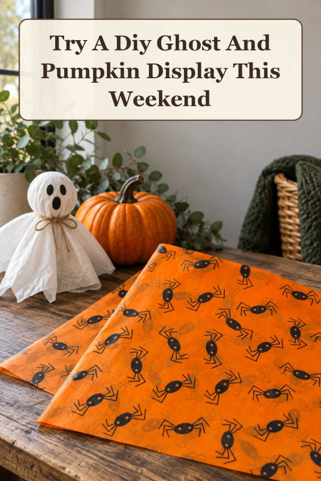 cozy Halloween crafts and DIY decorations with handmade Halloween decor and spooky craft ideas maker-lifestyle pin