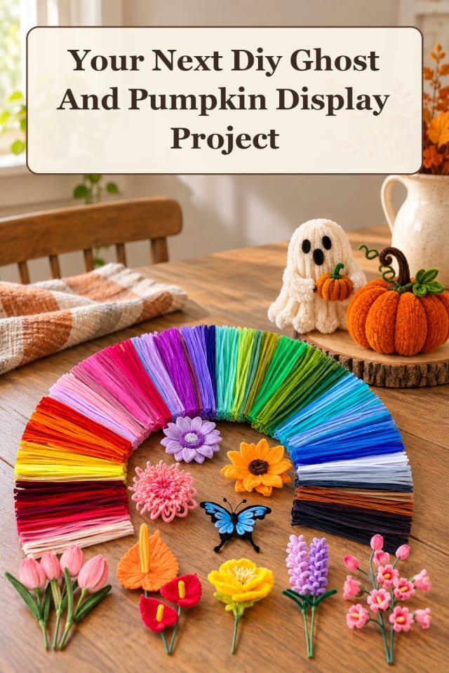 budget Halloween crafts and DIY decorations with easy Halloween projects and spooky craft ideas maker-lifestyle pin