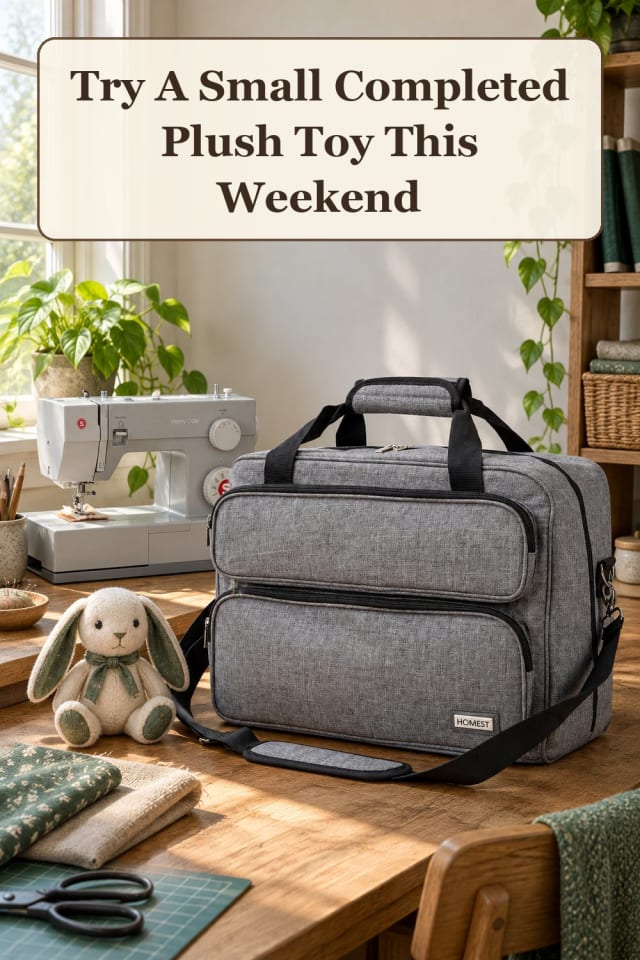 cozy sewing plushies: beginner sewing projects and stuffed animal crafts for creative weekends maker-lifestyle pin