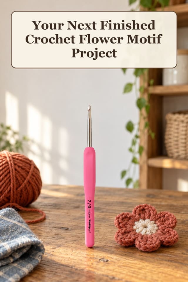 colorful crochet petal patterns with cotton yarn projects and crochet blocking tools for fall maker-lifestyle pin