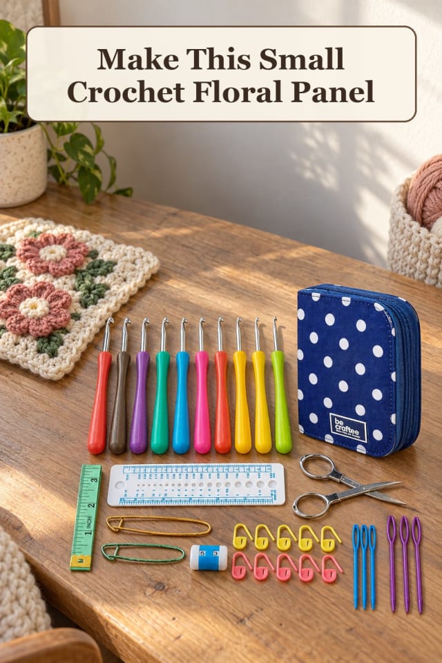 creative crochet petal patterns with cotton yarn projects and crochet blocking tools for fall maker-lifestyle pin