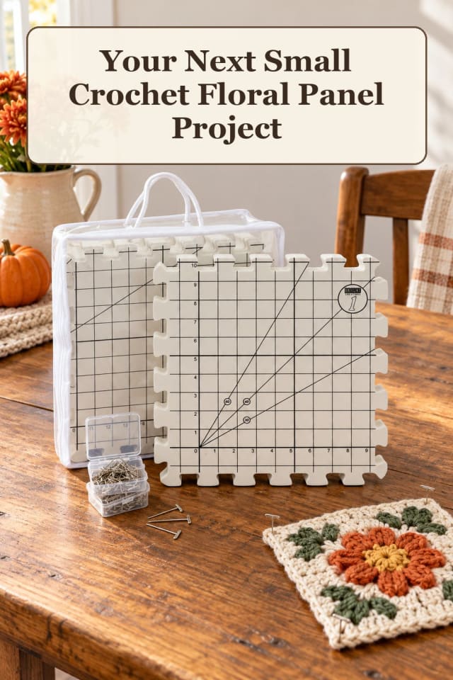 budget crochet petal patterns with cotton yarn projects and crochet blocking tools for makers maker-lifestyle pin