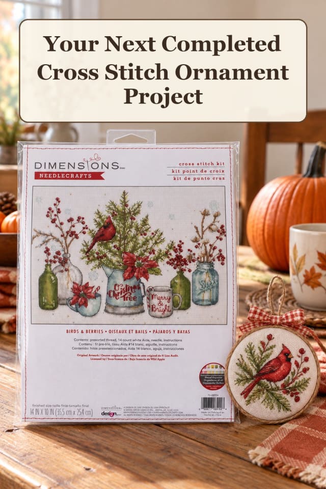 budget cross stitch patterns with counted cross stitch kits and embroidery floss ideas at home maker-lifestyle pin