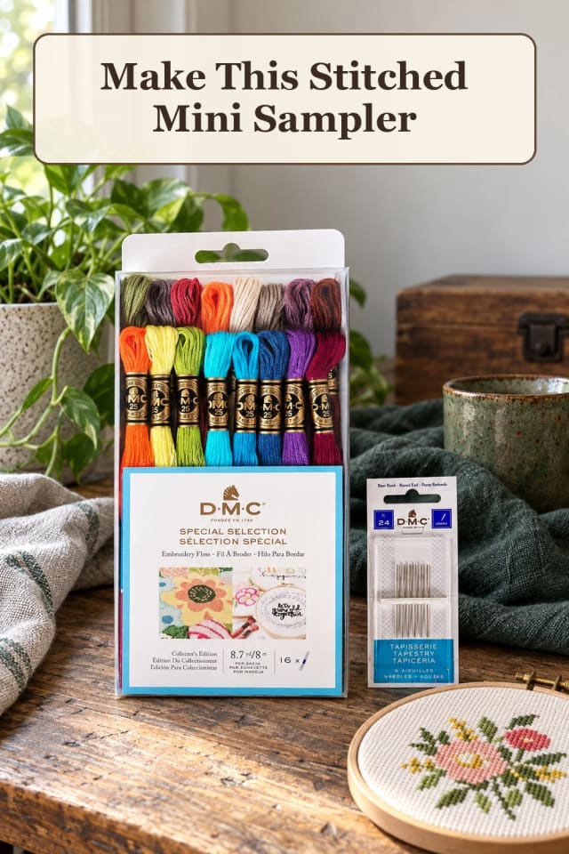 modern cross stitch patterns with counted cross stitch kits and embroidery floss ideas at home maker-lifestyle pin