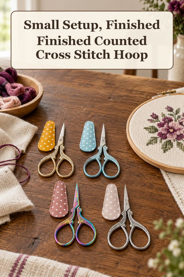 family cross stitch patterns with counted cross stitch kits and embroidery floss ideas at home maker-lifestyle pin