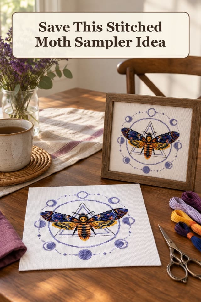 beginner butterfly embroidery patterns: butterfly needlework ideas and embroidery floss colors maker-lifestyle pin
