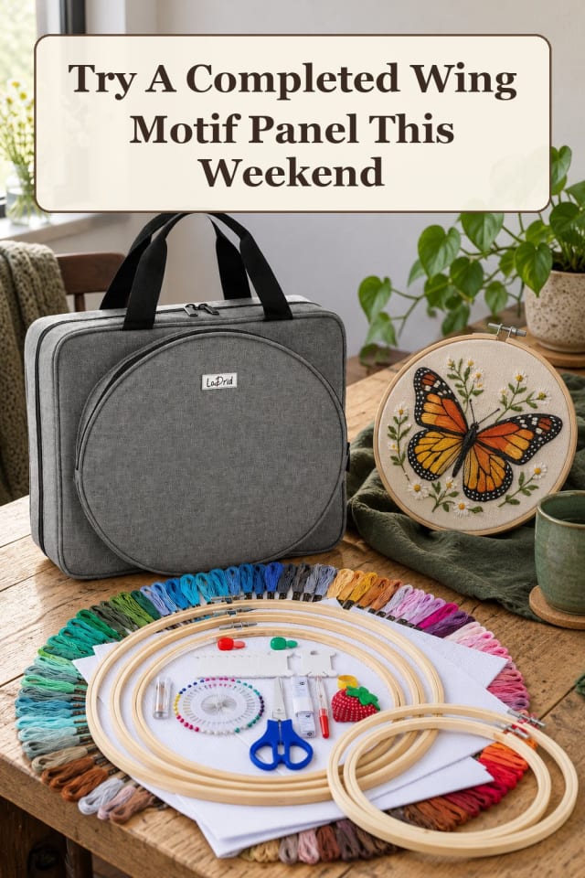 cozy butterfly embroidery patterns with butterfly needlework ideas and embroidery floss colors maker-lifestyle pin