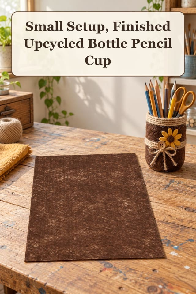 weekend plastic bottle crafts with bottle painting supplies and recycled bottle ideas for fall maker-lifestyle pin