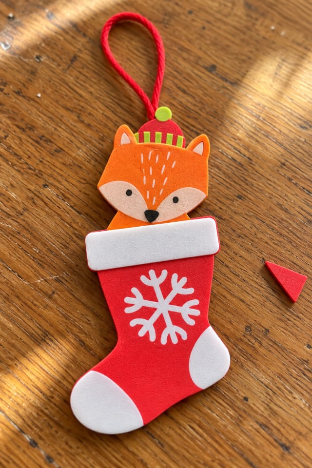 Animal Christmas Ornament Kit Assortment with Festive Foam Characters maker-lifestyle pin