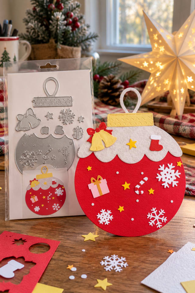 Light-Up Christmas Star | Paper Cutting Die for Rustic Christmas Decor maker-lifestyle pin