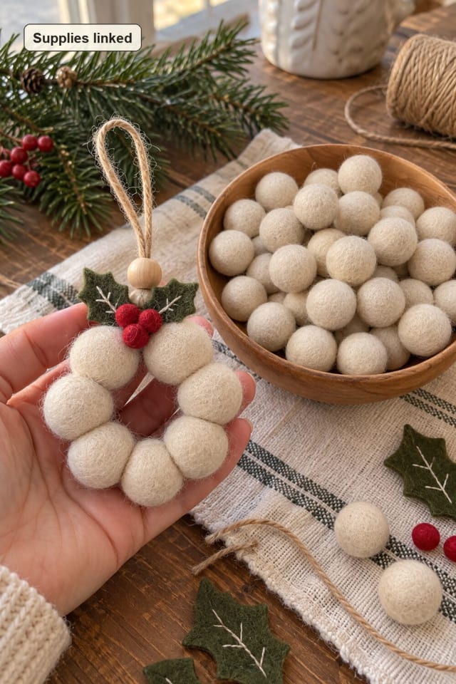 Handmade Christmas Decoration | Holiday Craft Supply maker-lifestyle pin