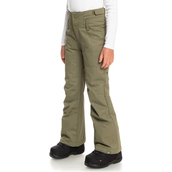 Roxy Girls Diversion Snow Pants with DryFlight Technology, True