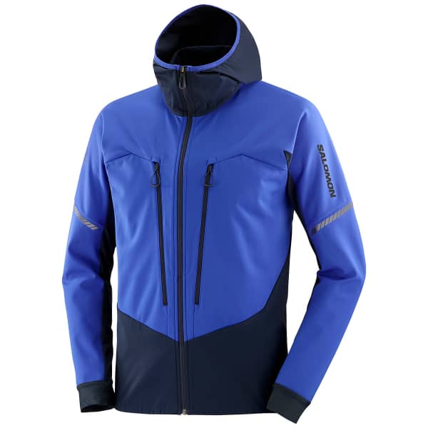 SALOMON MTN SOFTSHELL JACKET M SURF THE WEB CARB Veste softshell