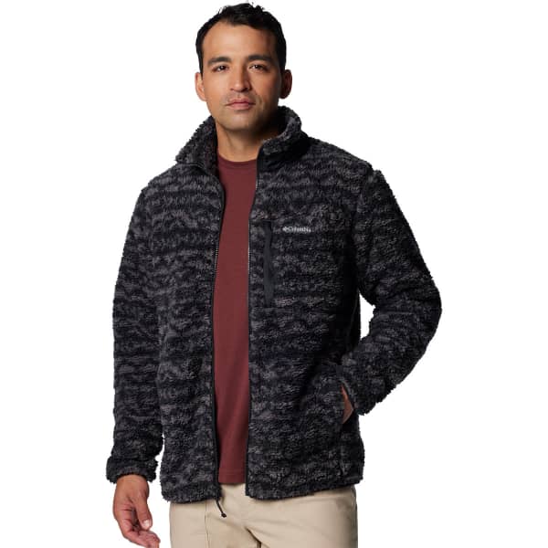 COLUMBIA WINTER PASS PRINTED FLEECE II SHARK MADRAS TONAL Fleece jacket
