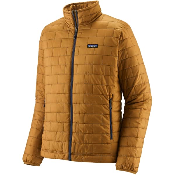 PATAGONIA M S NANO PUFF JKT RAPTOR BROWN Hiking down jacket