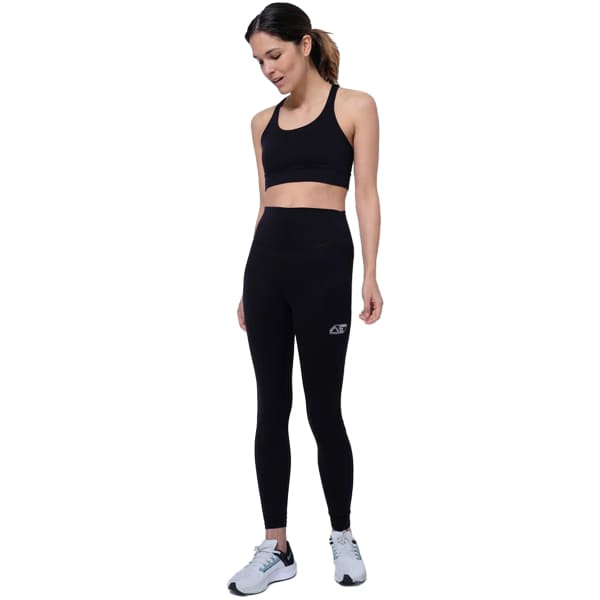 Basic cropped leggings black - Mat