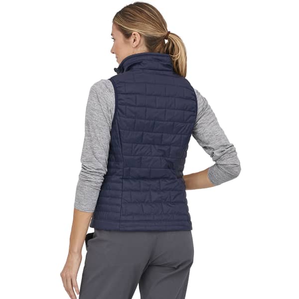 Patagonia women's nano puff vest navy cheap