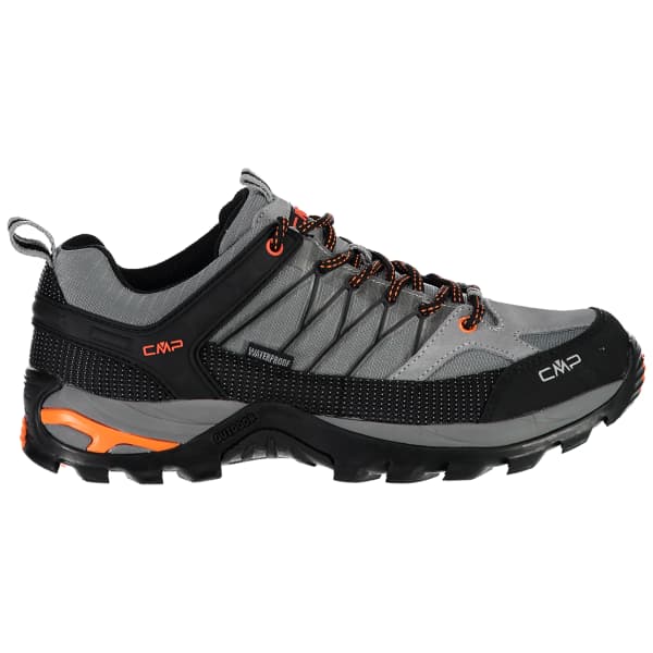 CMP RIGEL LOW WP CEMENTO NERO Low rise hiking boot