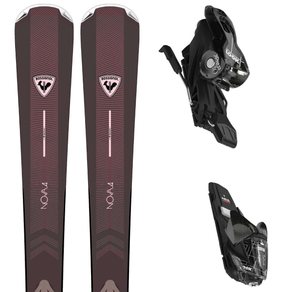ROSSIGNOL-NOVA 4 + XPRESS W 10 GW B83 BLACK - Alpine ski set ROSSIGNOL-NOVA 4 + XPRESS W 10 GW B83 BLACK - Alpine ski set