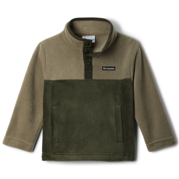 Columbia steens mountain snap button fleece in green hotsell