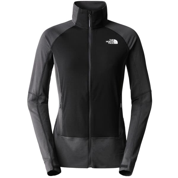 THE NORTH FACE-W BOLT POLARTEC JKT ASPHALT GREY/TNF BLACK - Casaco polar  caminhada