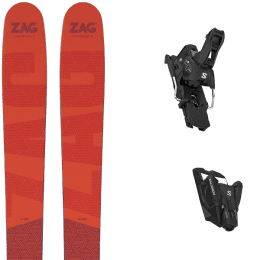 Ski package ZAG ZAG H106 + SALOMON STRIVE 16 GW BLACK - Ekosport