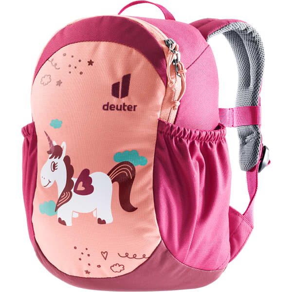 Pink hiking backpack top