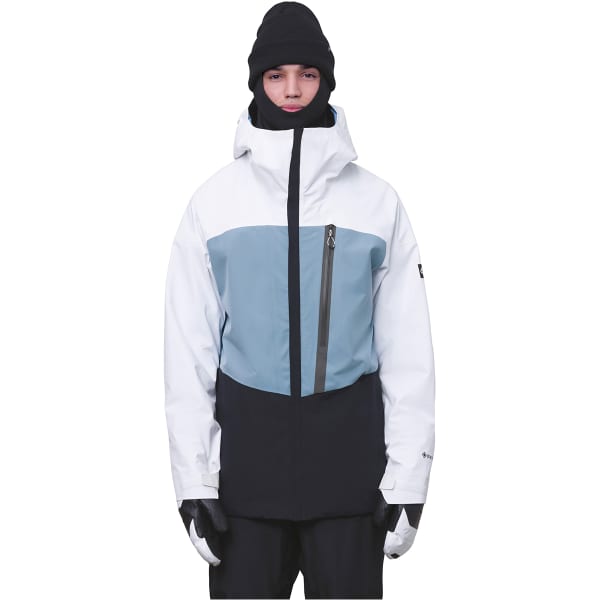 Black and white snowboard jacket sale