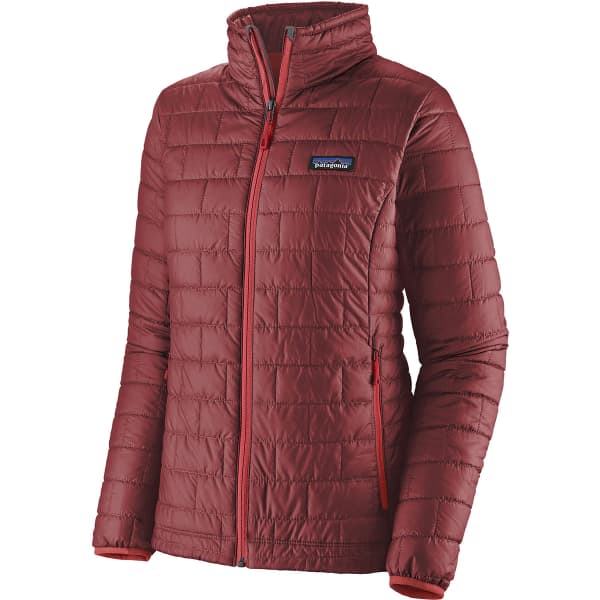 PATAGONIA W S NANO PUFF JKT SEQUOIA RED Hiking down jacket