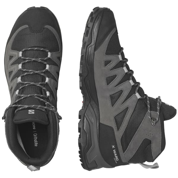 SALOMON X WARD LEATHER MID GORE TEX Unicolore Chaussure de randonnee mid