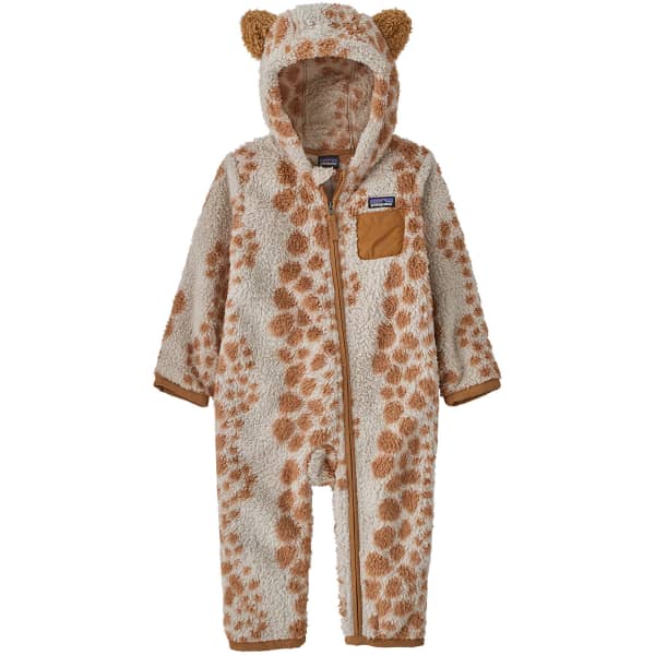 Hooded Suit Baby Taupe Hooded Suit Baby Taupe
