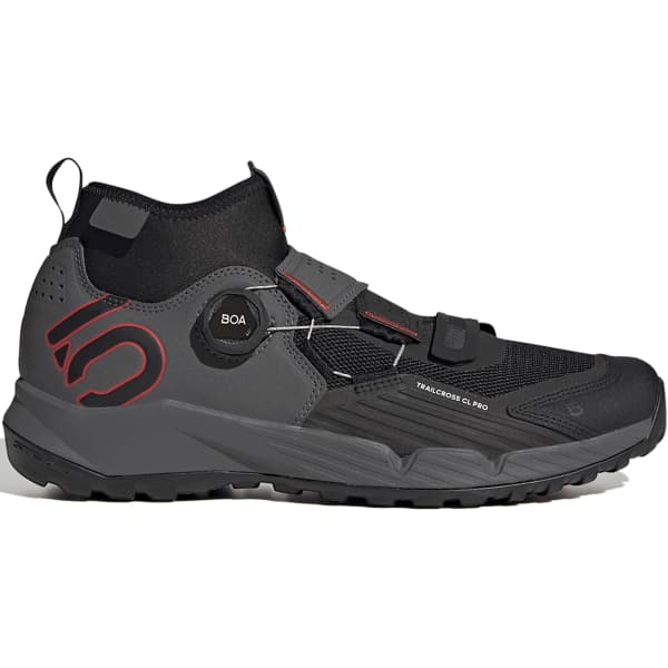 FIVE TEN 5.10 TRAILCROSS PRO CLIP-IN GREY FIVE/CORE BLACK/RED 22