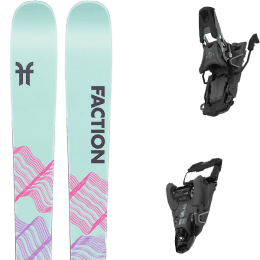 Ski randonnée FACTION FACTION PRODIGY 1.0X + SALOMON S/LAB SHIFT MNC 13 N BLACK SH90 - Ekosport