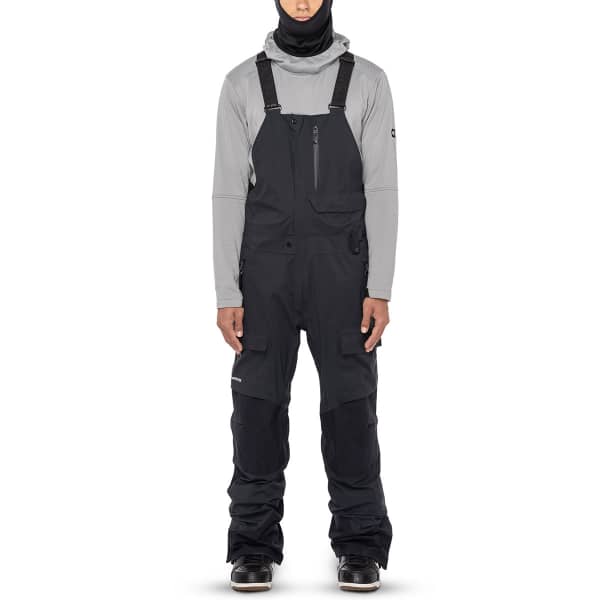 686-GORE-TEX STRETCH DISPATCH BIB BLACK - Snowboard trousers