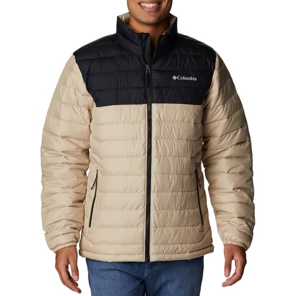 Columbia powder down men's jacket online