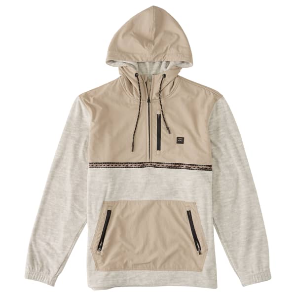 BILLABONG BOUNDARY GRAPHENE 1 2 ZIP OATMEAL HEATHER Fleece sweatshirt