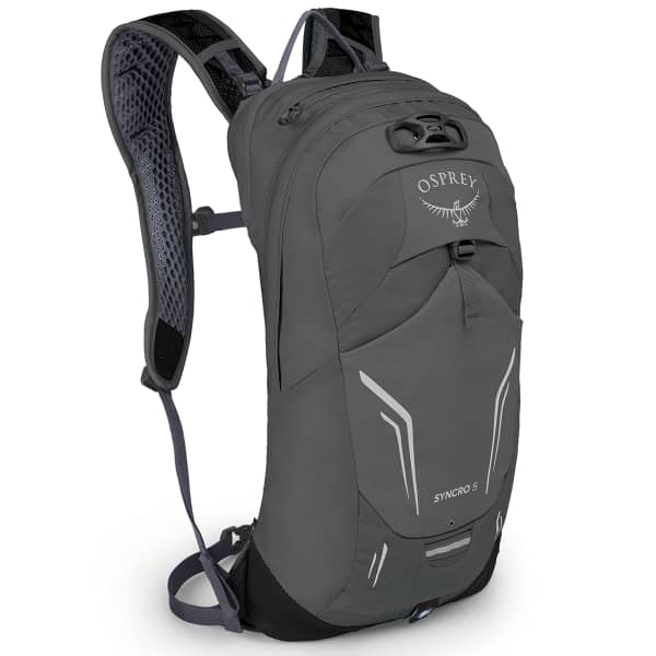OSPREY SYNCRO 5 COAL GREY Mountain bike backpack