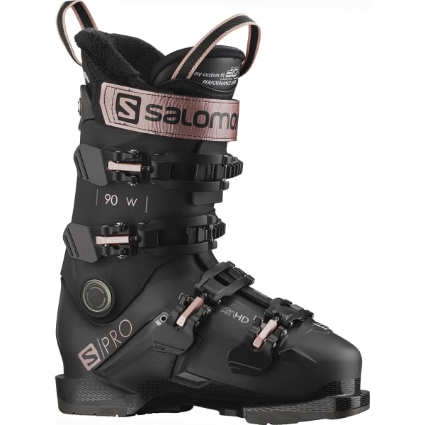 SALOMON S PRO 90 W GW BLACK ROSE BELL Alpine ski boots