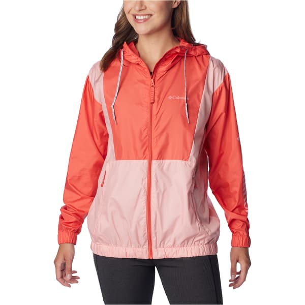 Pink columbia windbreaker shop