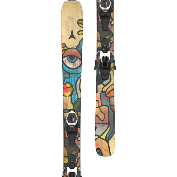 ATOMIC BENT MINI 133-143 MULTI + L 6 GW MULTI - Alpine ski set