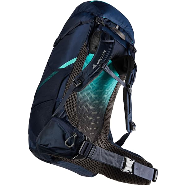 Gregory Amber 44L Sac De Randonnée Pour Femme Avec Panneau Dorsal Respirant Et Ceinture 3D Confortable, Gris Arctique