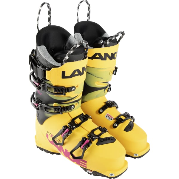 LANGE XT3 FREE 140 PRO MODEL LV GW MUSTAND YELLOW - Alpine ski boots