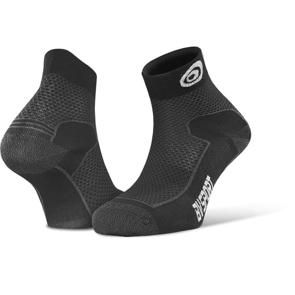 BV SPORT, Chaussettes de randonnée Double polyamide EVO noir-gris