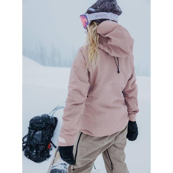 BURTON-W AK GORE UPSHFT JK SHADOW PINK - Snowboard jacket