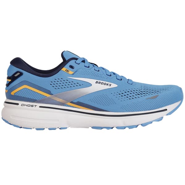 BROOKS GHOST 15 BLUE PEACOAT ORANGE Hardloopschoenen