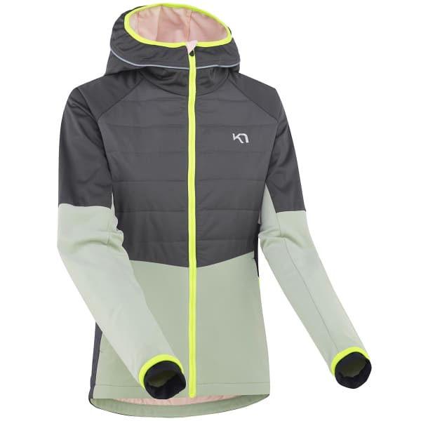 Chaqueta softshell ligera mujer BIONIC ECO gris