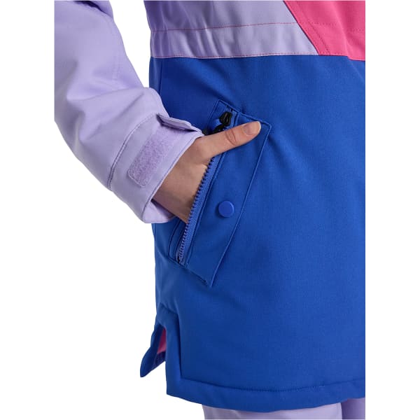 BURTON GIRLS' KHIONE 2L JACKET FUCHSIA FUSION/SUPERNOVA/AMPARO